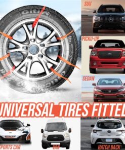 روابط الكابلات المضادة للانزلاق للمركبات