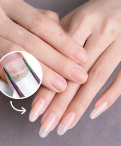 وصلات أظافر فايبر تشارم مصنوعة من الألياف الزجاجية الحريرية