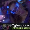 نظارات Cyberpunk LED