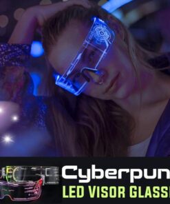 نظارات Cyberpunk LED