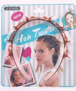 دبوس شعر ذو غرة مزدوجة