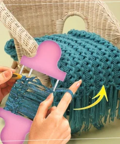 Craftric دبوس الشعر الدانتيل المنوال