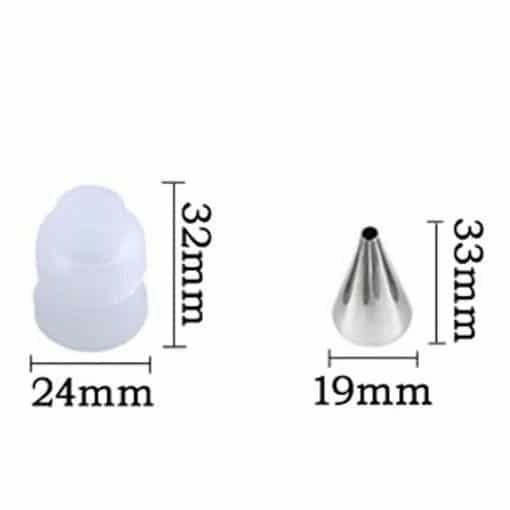 مجموعة تزيين الكيك 24 فوهة - Image 10