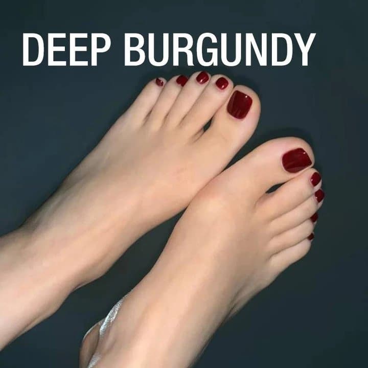 تغيير نمط لمدة دقيقة واحدة، يمكن إعادة استخدامه، أظافر وهمية لأظافر القدم (24 قطعة) - Image 17