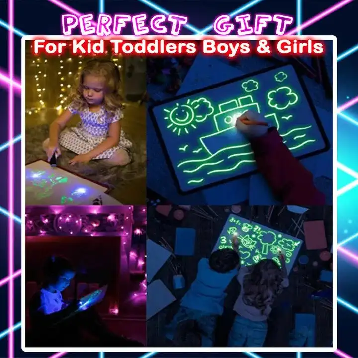 طقم رسم فني مضيء - Image 2