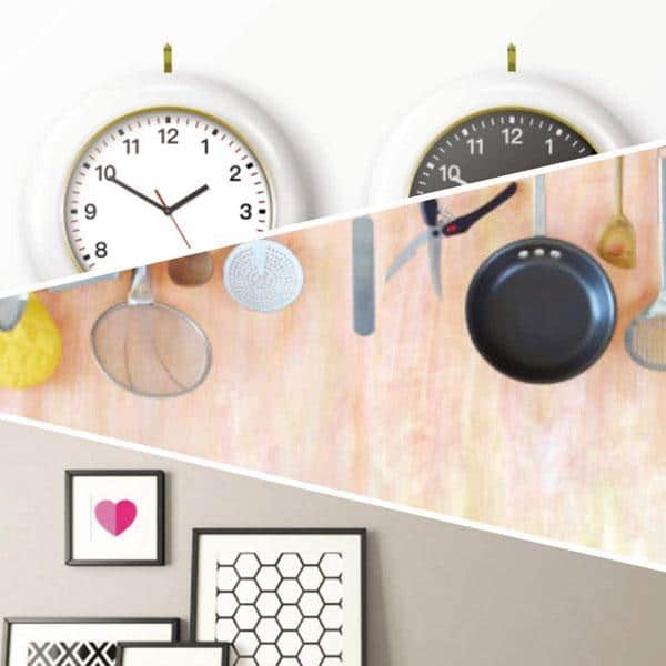 130 قطعة من شماعات الصور مع الأظافر - Image 2