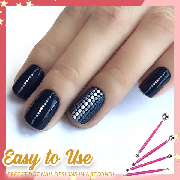 مجموعة أدوات التنقيط ثنائية الاتجاه (4 قطع / مجموعة واحدة) - Image 2