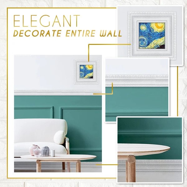 شريط حواف حائط منقوش ثلاثي الأبعاد - Image 3