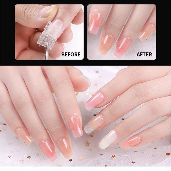 وصلات أظافر فايبر تشارم مصنوعة من الألياف الزجاجية الحريرية - Image 4