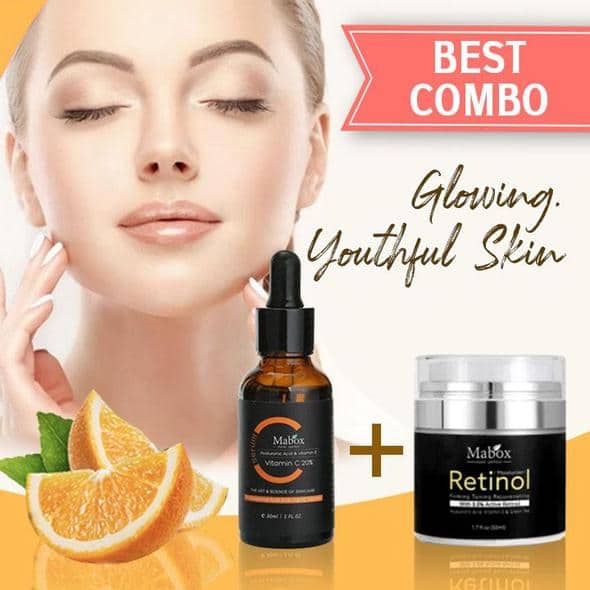 مجموعة سيروم التفتيح ريتينول سي+ - Image 4