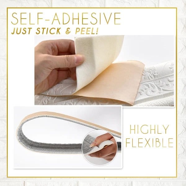 شريط حواف حائط منقوش ثلاثي الأبعاد - Image 5