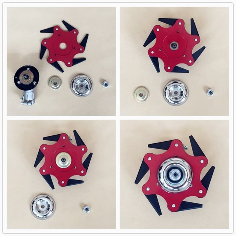 6 رؤوس تشذيب شفرات فولاذية - Image 6