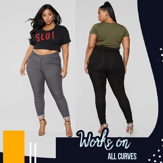 جينز مطاطي ذو شكل مثالي - Image 6