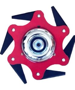 6 رؤوس تشذيب شفرات فولاذية