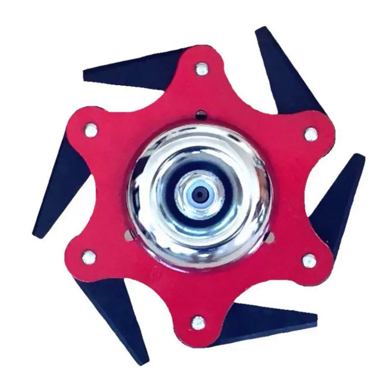 6 رؤوس تشذيب شفرات فولاذية