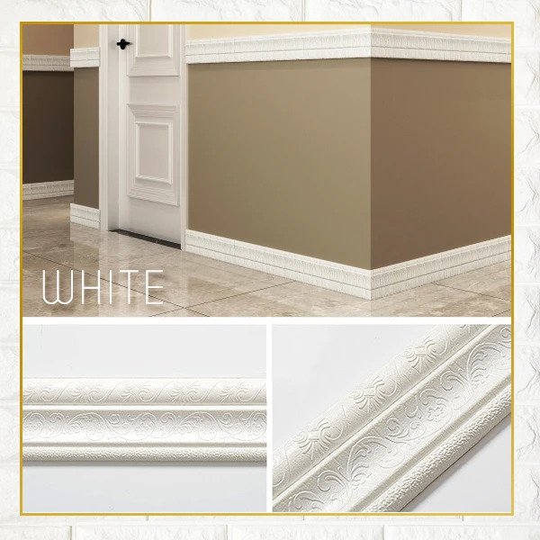 شريط حواف حائط منقوش ثلاثي الأبعاد - Image 8