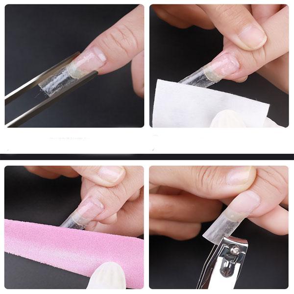 وصلات أظافر فايبر تشارم مصنوعة من الألياف الزجاجية الحريرية - Image 8