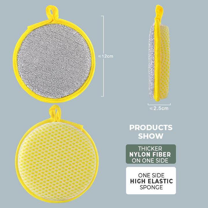 فرشاة غسل الصحون السحرية على الوجهين - Image 6