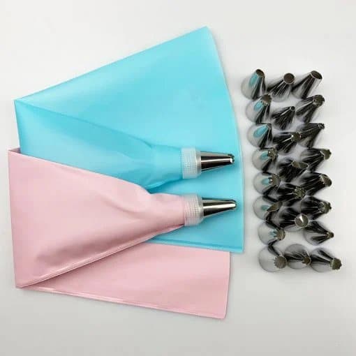 مجموعة تزيين الكيك 24 فوهة - Image 9