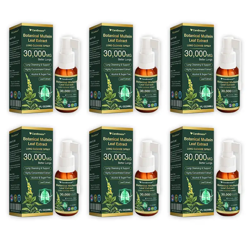 CareBreeze® بخاخ تنظيف الرئة بخلاصة أوراق المولين النباتية - Image 13