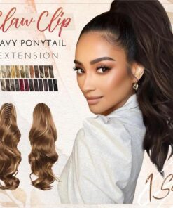 وصلة ذيل حصان بمشبك مخلب