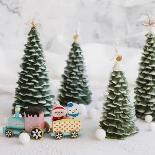 مجموعة شموع عيد الميلاد الحرفية DIY