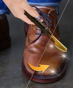 تجعيد + مكواة جلدية محمولة