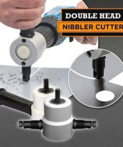 مقضم الصفائح المعدنية ذو الرأس المزدوج