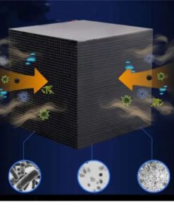 مكعب منقي مياه حوض السمك البيئي