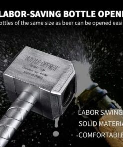 فتاحة زجاجات البيرة بمطرقة معجزة ممتعة ومبتكرة