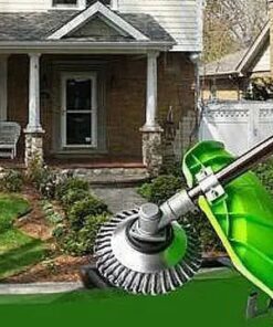 رأس فرشاة سلكية لإزالة الأعشاب الضارة في الحديقة