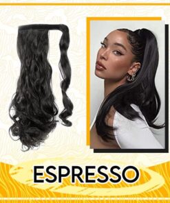 وصلة ذيل حصان لوكس متموجة