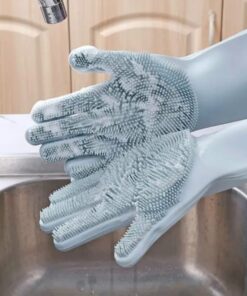 القفازات السحرية لغسل الأطباق