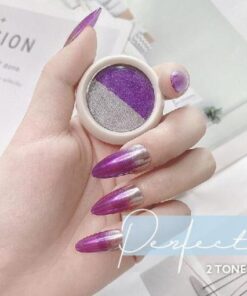 NailIt 2-Tone مرآة الكروم مسحوق