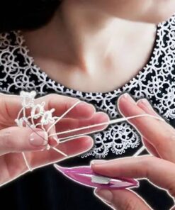 أداة الوشم المكوكية بالكروشيه