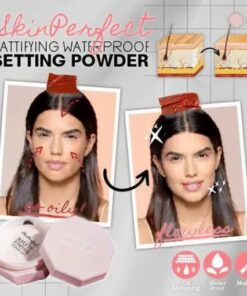 بودرة تثبيت مضادة للماء ومطفأة اللمعة من سكين بيرفكت